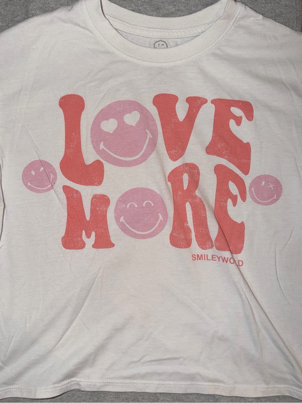 Smiley World LOVE MORE Graphic Tee